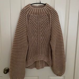 Free People sweater.